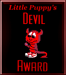 Little Puppy's Devil Award