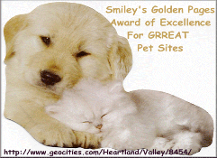 Grreat Pet Site Award