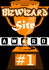 Biz Wizard Site Award