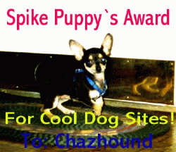 Spike Puppy's Award