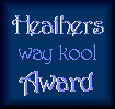 Heathers Cool Site Award