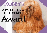 Nobby's Apso-lutely Great Site Award