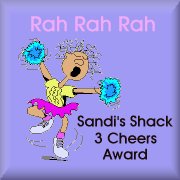 Sandi's Shack award