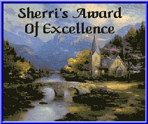 Sherri's Award for Excellence