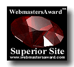 WebmastersAward Superior Site Award