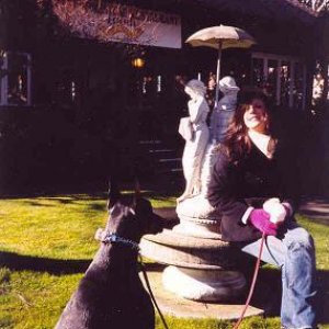 Lyric and Emily at Alki Homestead