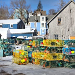 Lunenburg Lobster Traps